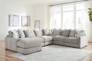 Aslan Court Sectional with Chaise - MKH Liquidation & Surplus (Cleveland, OH)