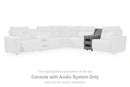 Modmax II Power Reclining Sectional with Chaise and Audio System