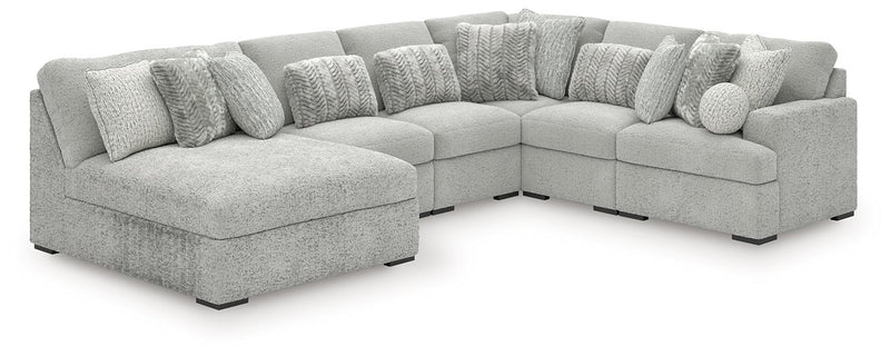 Cuddle Plush Sectional with Chaise