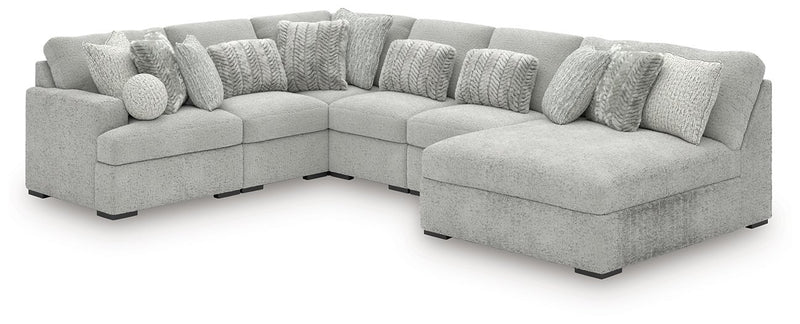 Cuddle Plush Sectional with Chaise
