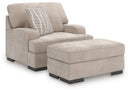 High Profile Chair & Ottoman Living Room Set - MKH Liquidation & Surplus (Cleveland, OH)