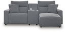 Modmax Power Reclining Sectional with Chaise - MKH Liquidation & Surplus (Cleveland, OH)