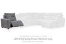 Modmax II Power Reclining Sectional with Chaise and Audio Console