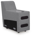 Modmax II Power Reclining Sectional with Chaise and Audio Consoles