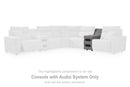 Modmax II Reclining Sectional with Chaise and Audio Console