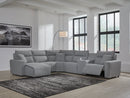 Modmax Power Reclining Sectional with Chaise - MKH Liquidation & Surplus (Cleveland, OH)