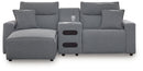 Modmax Power Reclining Sectional with Chaise - MKH Liquidation & Surplus (Cleveland, OH)