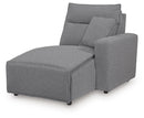 Modmax II Power Reclining Sectional with Chaise and Audio Console