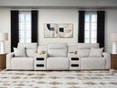 Modmax II Power Reclining Sectional with Audio Consoles