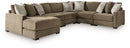 Camellia-Court Sectional with Chaise - MKH Liquidation & Surplus (Cleveland, OH)