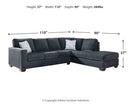 Altari Sleeper Sectional with Chaise - MKH Liquidation & Surplus (Cleveland, OH)