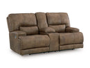 Beckley Place Power Reclining Loveseat with Console - MKH Liquidation & Surplus (Cleveland, OH)