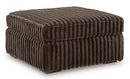 Midnight-Madness Oversized Accent Ottoman - MKH Liquidation & Surplus (Cleveland, OH)