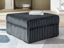 Midnight-Madness Oversized Accent Ottoman - MKH Liquidation & Surplus (Cleveland, OH)