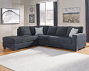 Altari Sectional with Chaise - MKH Liquidation & Surplus (Cleveland, OH)