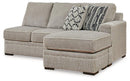 Calnita Sectional with Chaise - MKH Liquidation & Surplus (Cleveland, OH)