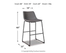 Centiar Pub Height Bar Stool - MKH Liquidation & Surplus (Cleveland, OH)