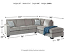 Altari Sectional with Chaise - MKH Liquidation & Surplus (Cleveland, OH)