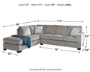 Altari Sectional with Chaise - MKH Liquidation & Surplus (Cleveland, OH)