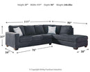 Altari Sectional with Chaise - MKH Liquidation & Surplus (Cleveland, OH)