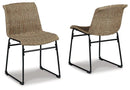 Amaris Outdoor Dining Chair (Set of 2) - MKH Liquidation & Surplus (Cleveland, OH)