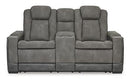Next-Gen DuraPella Power Reclining Loveseat with Console