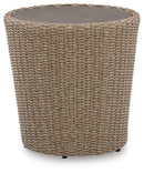 Danson Outdoor End Table - MKH Liquidation & Surplus (Cleveland, OH)