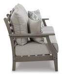 Visola Outdoor Sofa and Loveseat Set - MKH Liquidation & Surplus (Cleveland, OH)