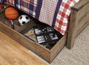 Trinell Bed with Storage - MKH Liquidation & Surplus (Cleveland, OH)
