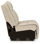 Double Deal Reclining Sectional with Console - MKH Liquidation & Surplus (Cleveland, OH)