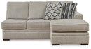 Calnita Sectional with Chaise - MKH Liquidation & Surplus (Cleveland, OH)