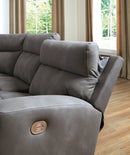 Next-Gen DuraPella Power Reclining Sectional Loveseat - MKH Liquidation & Surplus (Cleveland, OH)