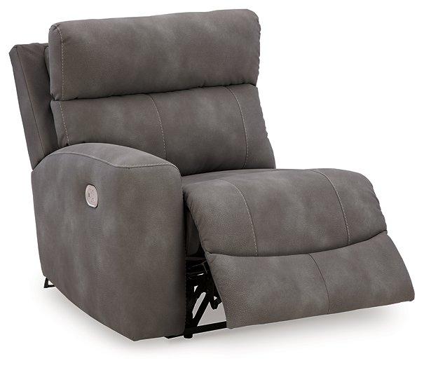 Next-Gen DuraPella Power Reclining Sectional Loveseat with Console