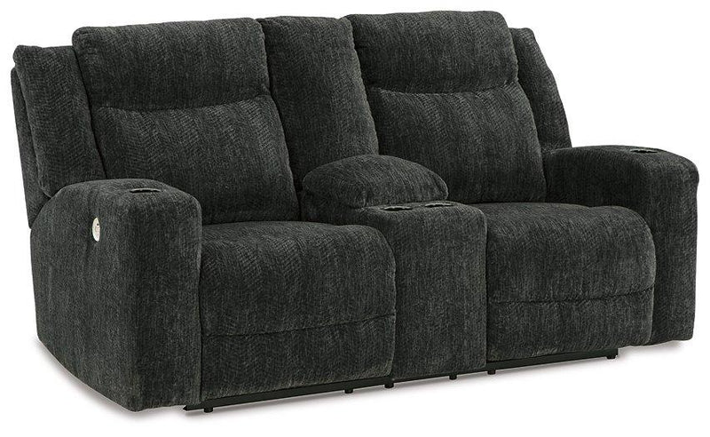 Martinglenn Power Reclining Loveseat with Console