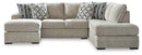 Calnita Sectional with Chaise - MKH Liquidation & Surplus (Cleveland, OH)