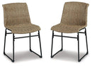 Amaris Outdoor Dining Chair (Set of 2) - MKH Liquidation & Surplus (Cleveland, OH)