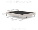 Socalle Bed and Mattress Set - MKH Liquidation & Surplus (Cleveland, OH)