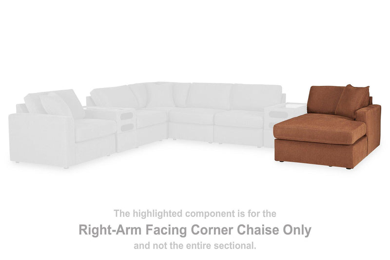 Modmax 5 Piece Sectional with Audio Console