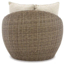 Danson Swivel Lounge with Cushion (Set of 2) - MKH Liquidation & Surplus (Cleveland, OH)