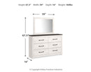 Gerridan Dresser and Mirror