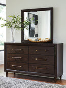 Dantenton Dresser and Mirror