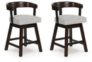 Haddigan Counter Height Barstool (Set of 2) - MKH Liquidation & Surplus (Cleveland, OH)