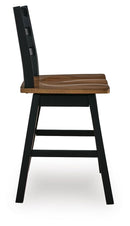 Wildenauer Counter Height Swivel Barstool - MKH Liquidation & Surplus (Cleveland, OH)