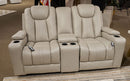 Elevate Edges Glider Reclining Loveseat with Console - MKH Liquidation & Surplus (Cleveland, OH)