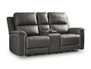 Bleckley Power Reclining Loveseat with Console - MKH Liquidation & Surplus (Cleveland, OH)