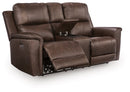 Bleckley Power Reclining Loveseat with Console - MKH Liquidation & Surplus (Cleveland, OH)