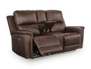 Bleckley Power Reclining Loveseat with Console - MKH Liquidation & Surplus (Cleveland, OH)