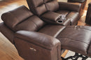 Bleckley Power Reclining Loveseat with Console - MKH Liquidation & Surplus (Cleveland, OH)