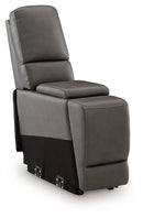 5Z - Pittson Power Reclining Sectional Loveseat with Console - MKH Liquidation & Surplus (Cleveland, OH)