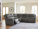 5Z - Pittson Power Reclining Sectional - MKH Liquidation & Surplus (Cleveland, OH)